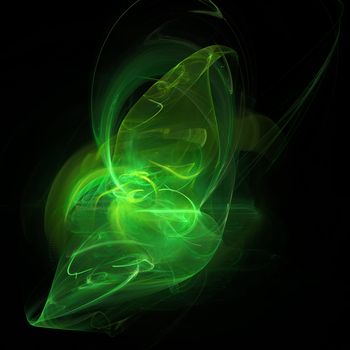 Beautiful glowing fractal design background