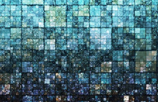 Digital Pixels Background on Creative and Trendy