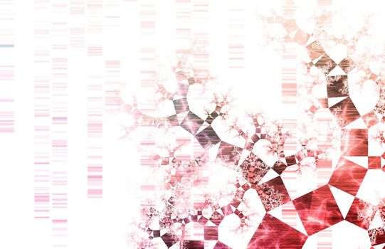 Technology Concept Background with a Science Art