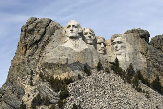 Mount Rushmore National Monument, South Dakota.