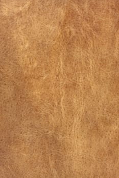 brown leather background with strong texture and some scratches