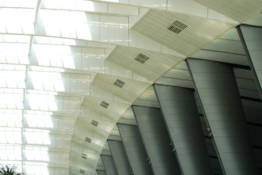 Beijing South Railway Station building modern transport