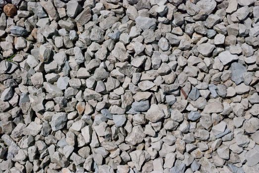 Close up of rough gravel background.