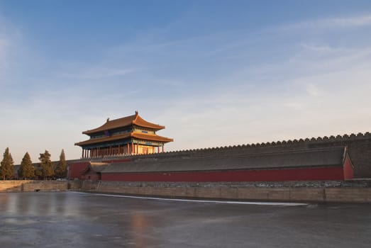 Forbidden City in beijing china