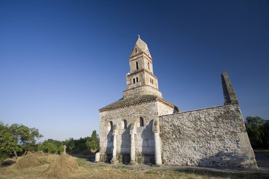 Medieval stone church