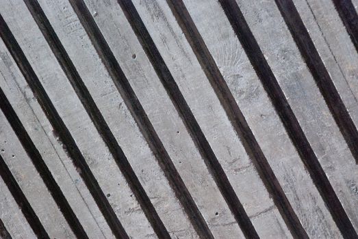 Striped wall texture details shot with natural light.