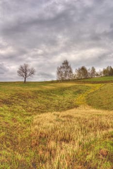 a beautiful romanian mountain landscape