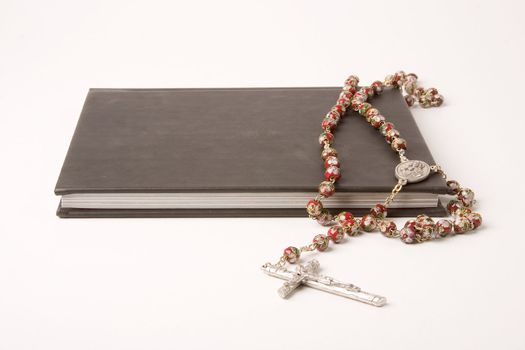 Black book and rosary