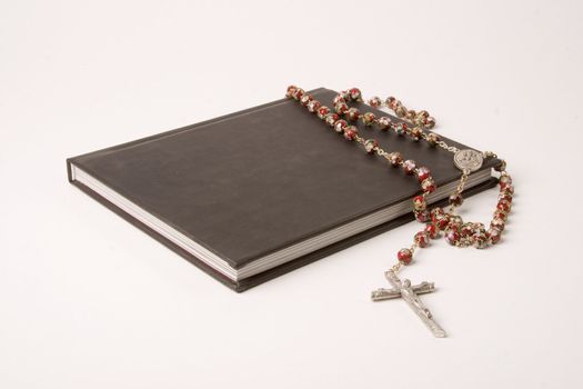 Black book and rosary