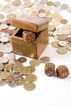 Dice and coins