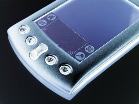 A clean x-ray shot of a pda.