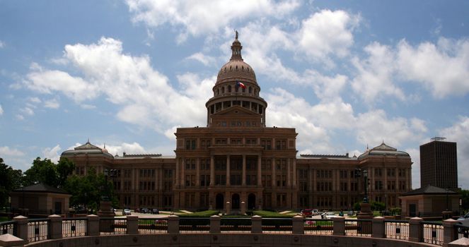 The Texas State Capitol Building in downtown Austin, Texas.