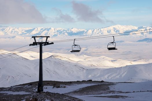 Erciyes ski resort, Kayseri, Turkey