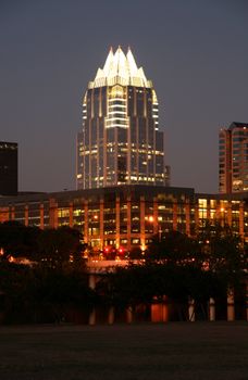 A very pretty night in Austin, Texas.