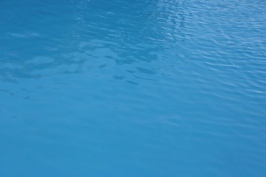 A clear shot of pool water. Great background picture.