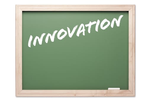 Chalkboard Series Isolated on a White Background - Innovation.