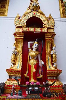 earth angel image in Wat Doi Suthep, Chiang Mai