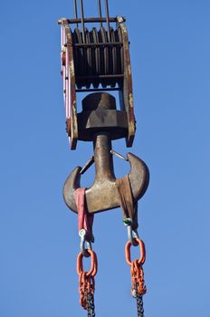 Hook against the blue sky