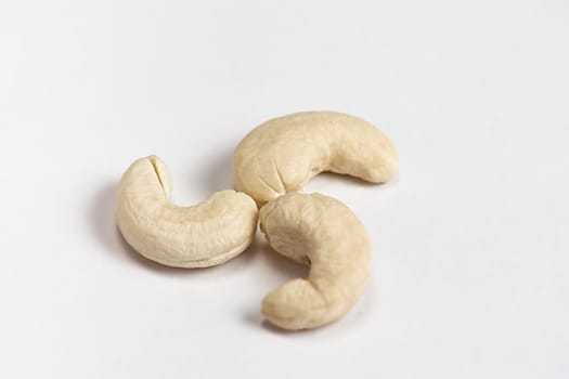 A Pile of raw cashew nuts, A healthy food source