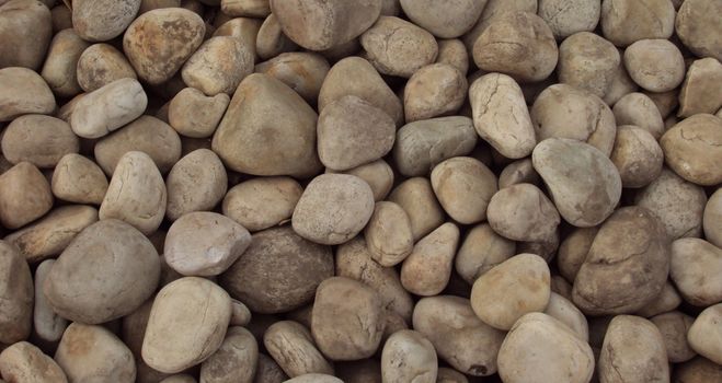 Pebble Stones used for decoration in Gardens, Parks and Fish Aquarium.