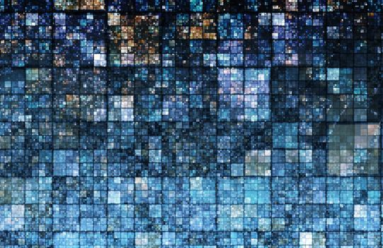 Digital Abstract Data Media As a Art