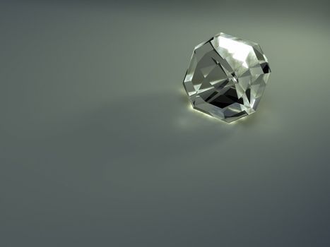 An image of a nice single diamond