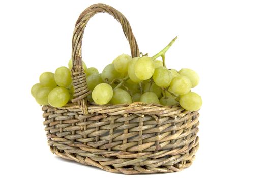 grapes in a basket