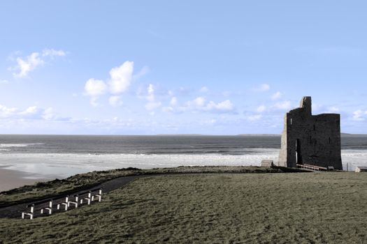 a castle in ballybunion county kerry ireland