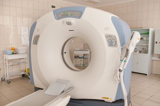 computer tomography diagnostics in medical center