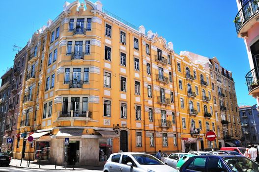 Updating, restoration of an old building in the city of Lisbon