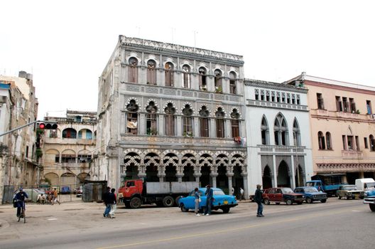 Street scenes of Navana, Cuba