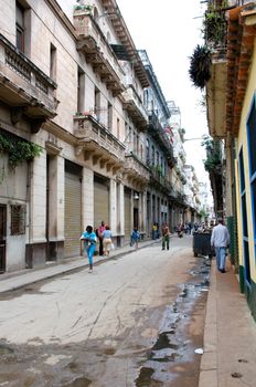 Street scenes of Navana, Cuba