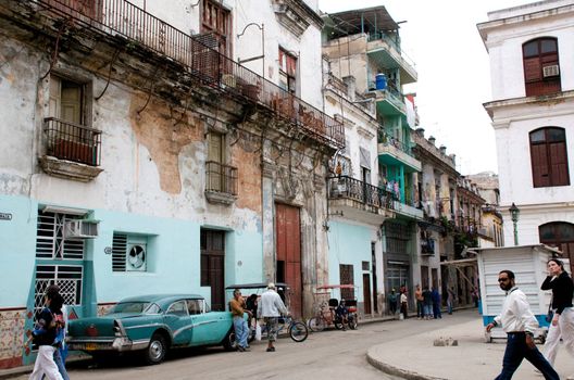 Street scenes of Navana, Cuba