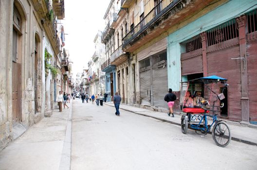 Street scenes of Navana, Cuba