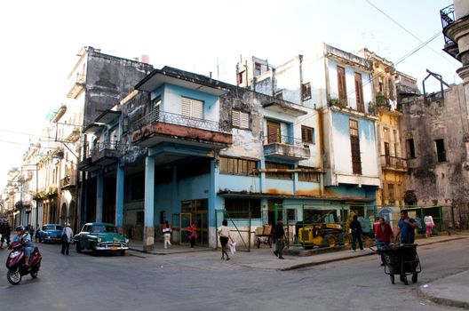 Street scenes of Havana, Cuba