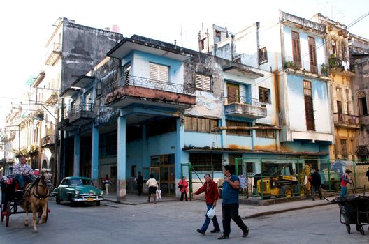 Street scenes of Havana, Cuba