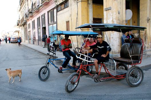 Street scenes of Havana, Cuba