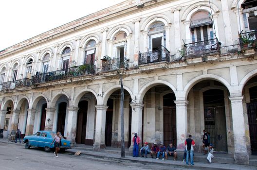 Street scenes of Havana, Cuba