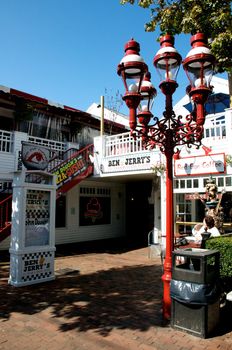 Street scenes of Provincetown Cape cod in Massachusettes