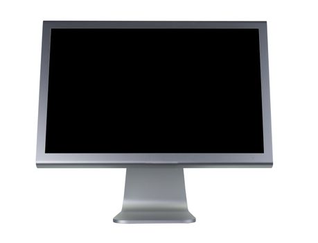 computer lcd or tft monitor with flat screen