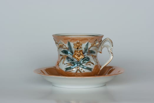 tea cup with decoration