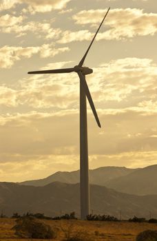 Wind Generators in the California Desert