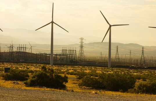 Wind Generators in the California Desert