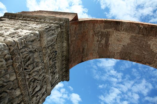Arch of Galerius, Thessaloniki, Macedonia, Greece