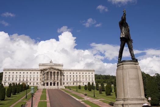 Stormont buildings , the site of the Northern Ireland government