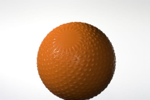 A moderns bandy ball on a white background