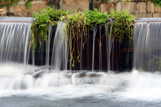 water and beautiful cascade