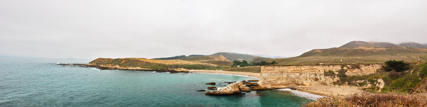 Panoramic View of Spooner's Cove, Montana de Oro State Park, California