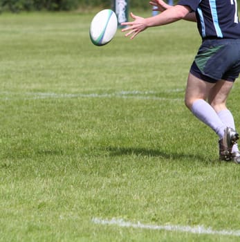 rugby action