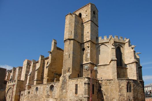 Eglise Notre Dame de Lamourguier, Narbonne, Aude, Languedoc Roussillon, France. jeweller museum.